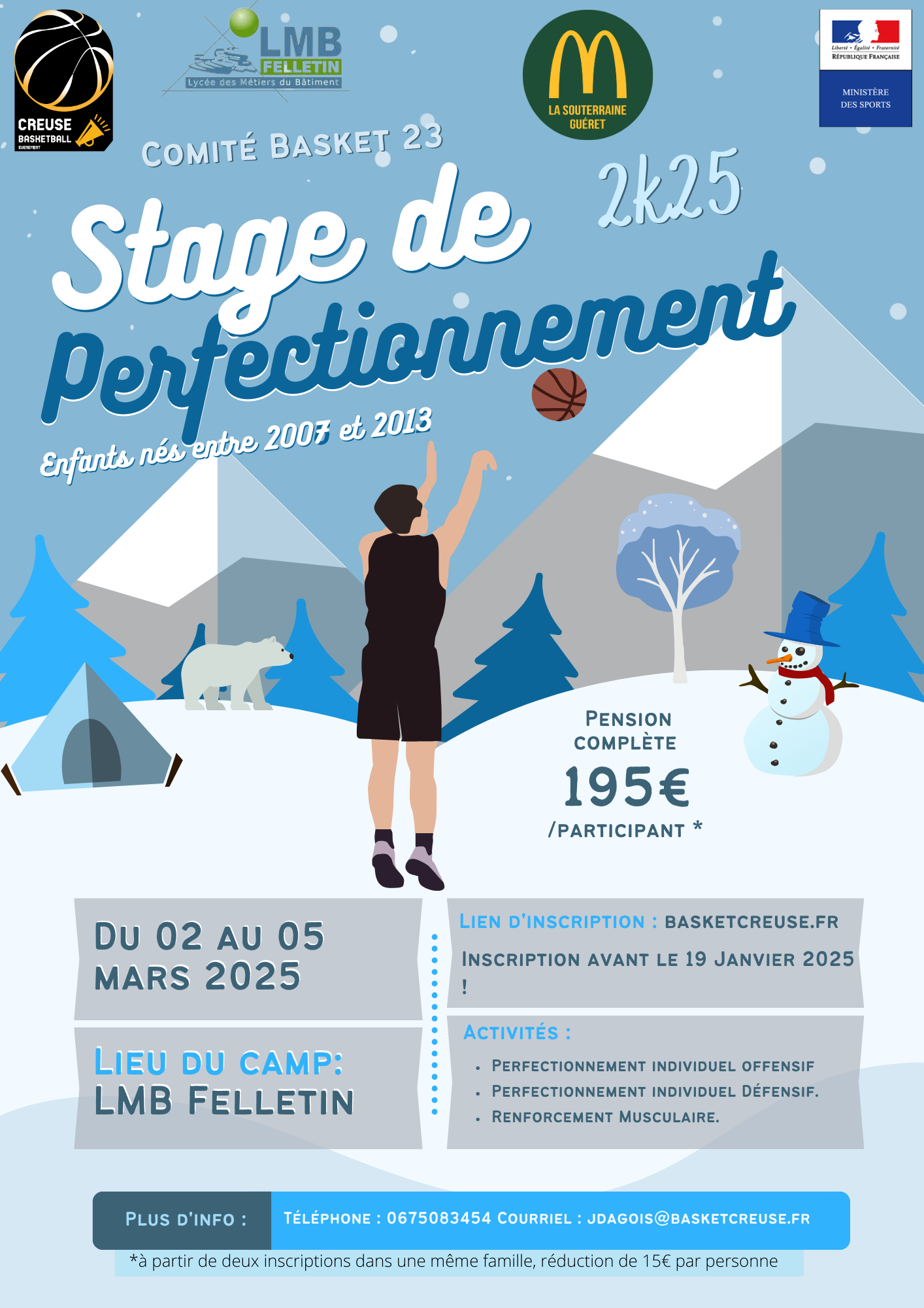 Stage de perfectionnement 2025